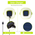 linterna solar de campamento USB inflable